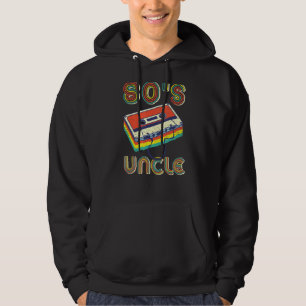 This Is My 80s Uncle Retro 80's 90's Party Hoodie