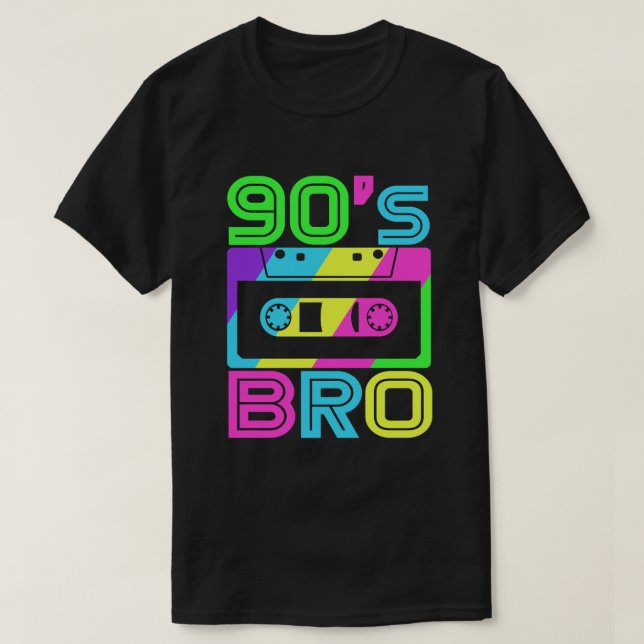 This Is My 90s Bro Tee 80's 90's Party (Design Front)