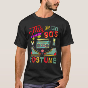This Is My 90S Costume 1990S Retro Vintage 90S Par T-Shirt