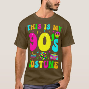 This Is My 90s Costume 90s Party 1990s Halloween C T-Shirt