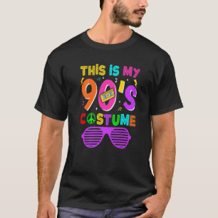 This Is My 90s Costume Retro 90s Music Theme Party T-Shirt