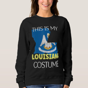 This is my American Louisiana Costume Party  Hallo Sweatshirt