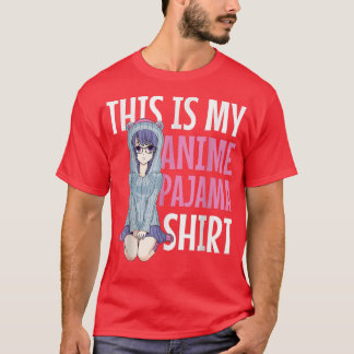 This Is My Anime Pajama Shirt - Pajamas For Teen G