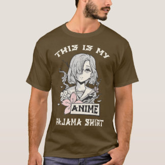This Is My Anime Pajama  Women Otaku Pyjamas Girl  T-Shirt