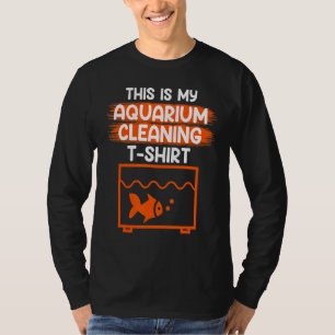 This Is My Aquarium Cleaning Aquarist Aquaristics T-Shirt