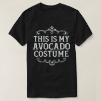 This is my Avocado Costume Funny Lazy Halloween