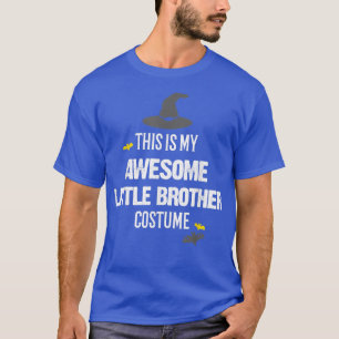 This Is My Awesome Little Brother Costume Hallowee T-Shirt