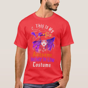 This Is My Awesome Mother In Law Costume Halloween T-Shirt