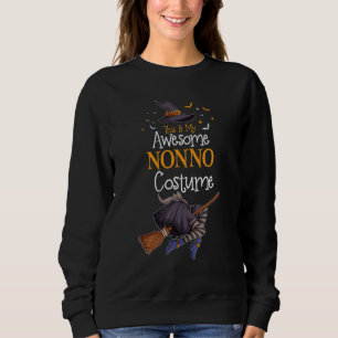This Is My Awesome Nonno Costume Halloween Costume Sweatshirt