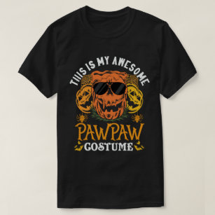 This Is My Awesome Pawpaw Costume Grandpa T-Shirt