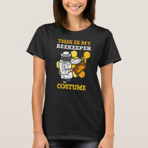 This Is My Beekeeper Costume Bumble Bee Catcher Co T-Shirt