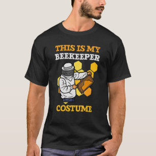 This Is My Beekeeper Costume Bumble Bee Catcher Co T-Shirt