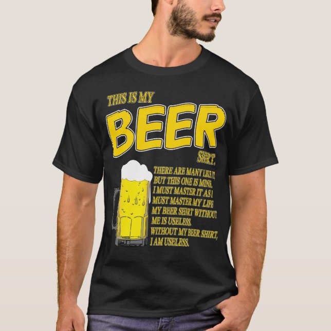 This Is My Beer Shirt (Front)