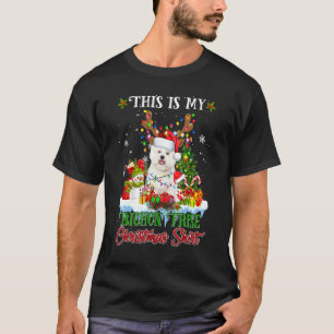 This Is My Bichon Frise Christmas Funny Dog Xmas T-Shirt