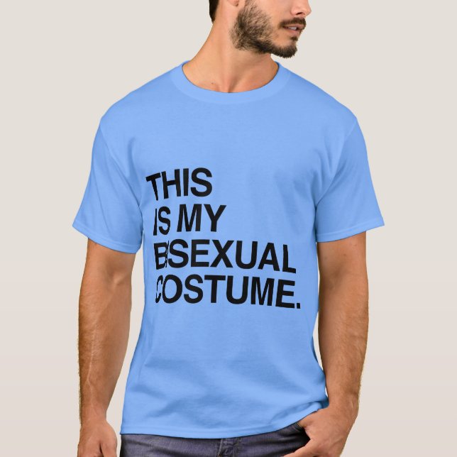 THIS IS MY BISEXUAL COSTUME T-Shirt (Front)