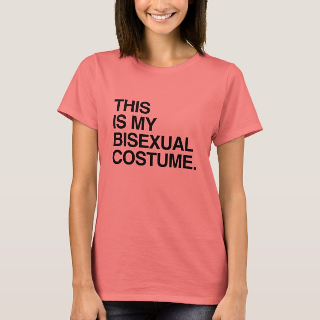THIS IS MY BISEXUAL COSTUME T-Shirt (Front)