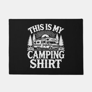 This Is My Camping Funny Camper Doormat
