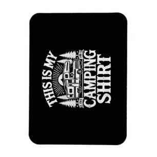This Is My Camping Funny Camper Magnet