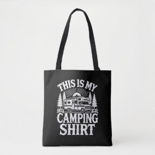 This Is My Camping Funny Camper Tote Bag