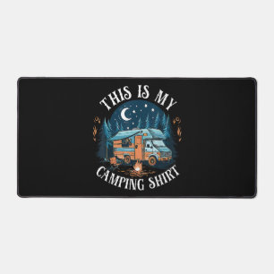 This Is My Camping Hiking Funny Camper Desk Mat