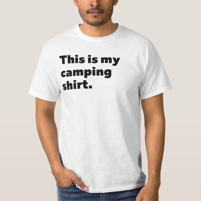 This is my camping shirt (Front)