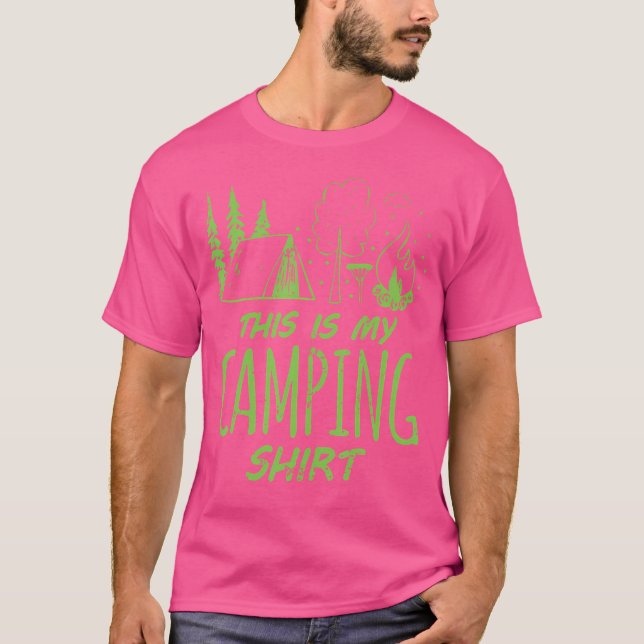 This Is My Camping Shirt 	 Camper Gift Shirt (Front)