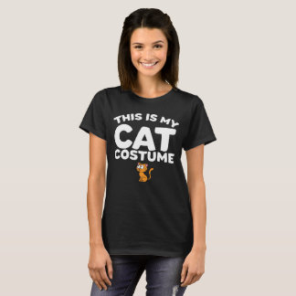 This Is My Cat Costume - Halloween T-Shirt