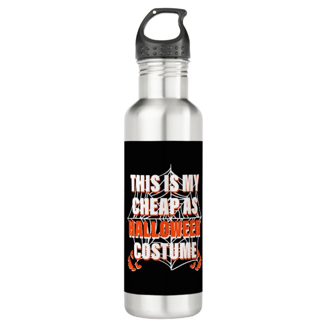 This Is My Cheap As Halloween Costume - Halloween  710 Ml Water Bottle (Front)