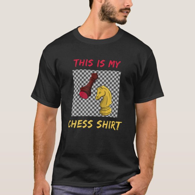 This Is My Chess Funny Chess Player T-Shirt (Front)