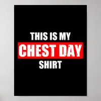 This Is My Chest Day Weight Training Gym Funny Bod