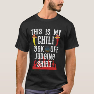 This Is My Chilli Cook Off Judging Festive Chilli T-Shirt