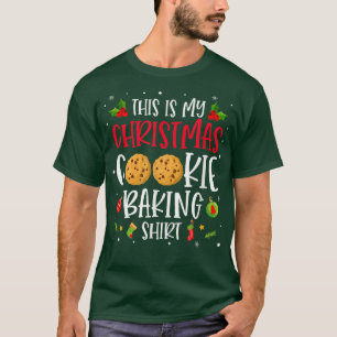 This Is My Christmas Cookie Baking Funny Cookies T-Shirt