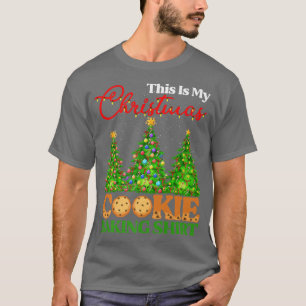 This Is My Christmas Cookie Baking Shirt Xmas Tree