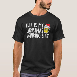 This Is My Christmas Drinking Beer Lover American T-Shirt
