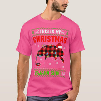 This Is My Christmas Lights Xmas Chameleon Lover T-Shirt