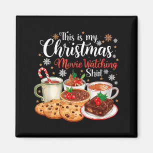 This Is My Christmas Movie Watching Design  Magnet