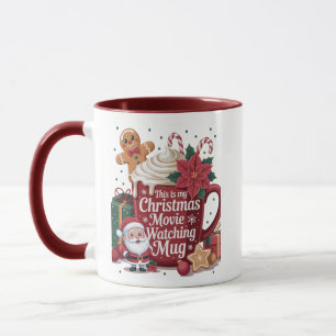 This is My Christmas Movie Watching Mug Xmas