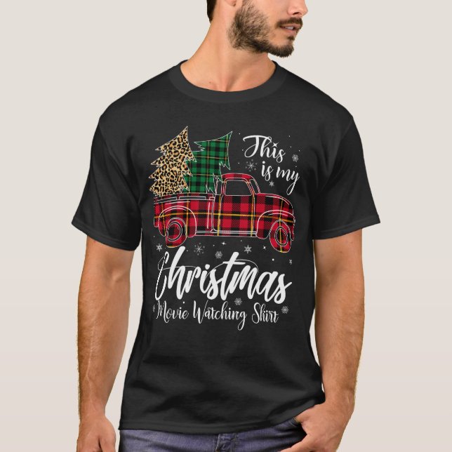 This Is My Christmas Movie Watching Shirt Tree  (Front)
