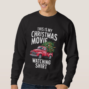 This Is My Christmas Movie Watching Shirt Vintage