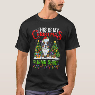 This Is My Christmas Pajama Bernese Mountain Dog X T-Shirt