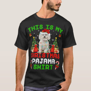 This Is My Christmas Pajama Bichon Frise Dog Chri T-Shirt