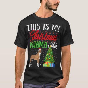 This Is My Christmas Pajama Boer Lover Dog Gift T-Shirt