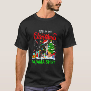 This Is My Christmas Pajama Boston Terrier Costume T-Shirt