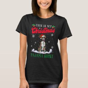 This Is My Christmas Pajama Boxer Dog 1 T-Shirt