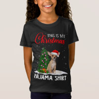 This Is My Christmas Pajama Chihuahua Xmas Dog Lov