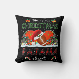 This Is My Christmas Pajama Cleveland Football Xm Cushion