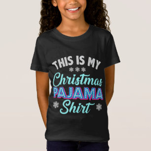 This Is My Christmas Pajama Cool Family X-Mas Gift T-Shirt