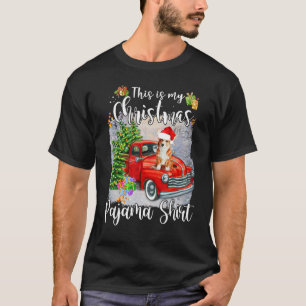 This Is My Christmas Pajama Corgi Xmas Dog T-Shirt