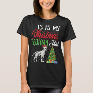 This Is My Christmas Pajama Dalmatian Lover Dog Gi T-Shirt