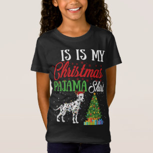 This Is My Christmas Pajama Dalmatian Lover Dog Gi T-Shirt